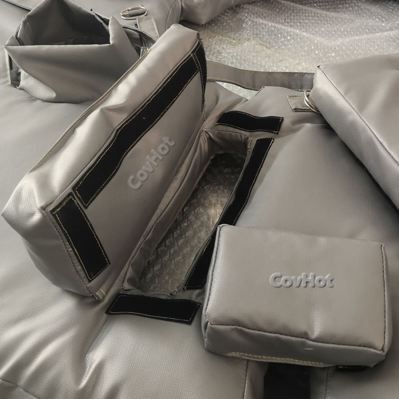 柔性可拆卸硫化機(jī)保溫衣隔熱 圖紙定制 CovHot異形保溫衣廠家