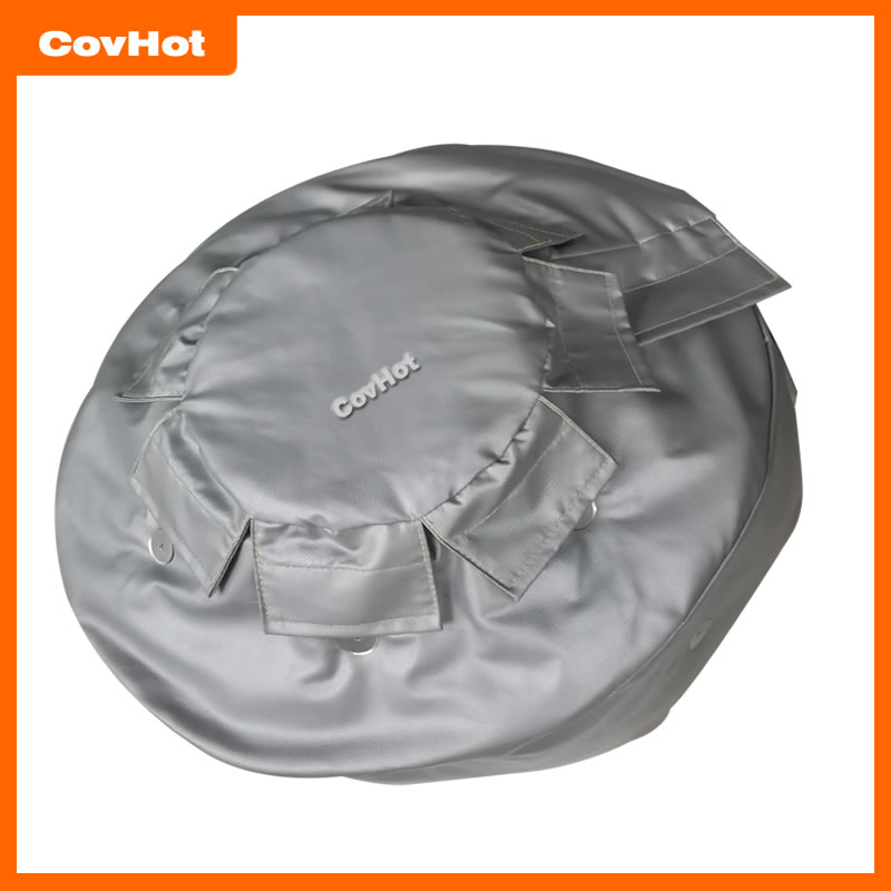 工業(yè)視鏡隔熱套 軟保溫方便拆卸 可預留觀察口 廠家定制