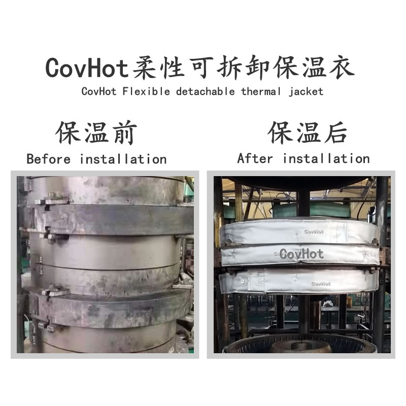 硫化機(jī)節(jié)能保溫衣 輪胎廠(chǎng)適用 硫化模具保溫 尺寸定制