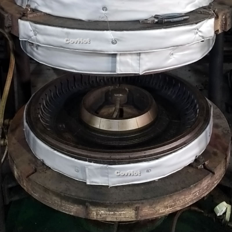 硫化機(jī)節(jié)能保溫衣 輪胎廠(chǎng)適用 硫化模具保溫 尺寸定制