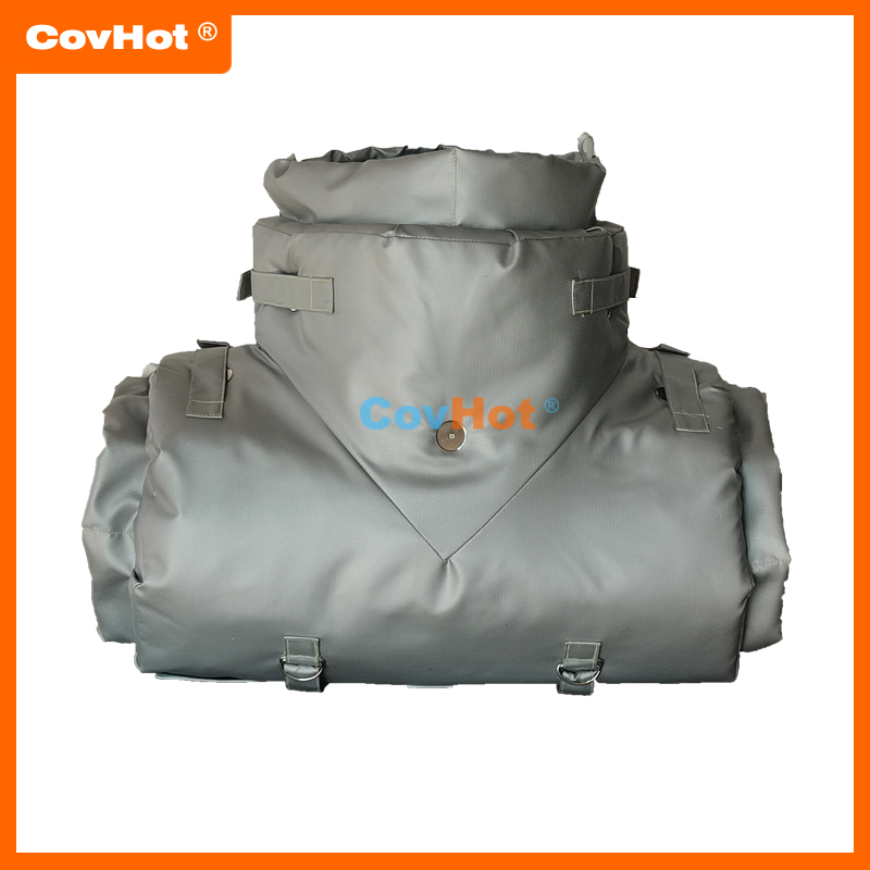 柔性可拆卸蒸汽截止閥門保溫套，科好特品牌，節(jié)能降耗